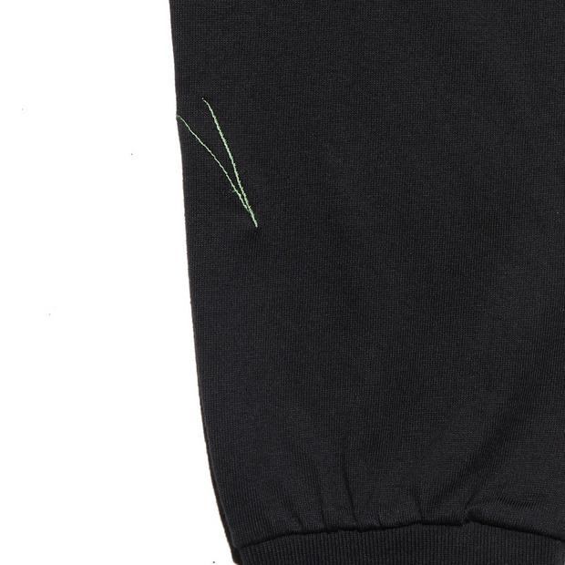 Bonsai Embroidery L/S Tee　- BLACK - 詳細画像